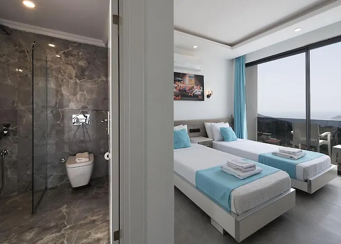 ヴィラ Upperhouse Kalkan - Private Sea View - Heated Indoor Pool - Kalkan