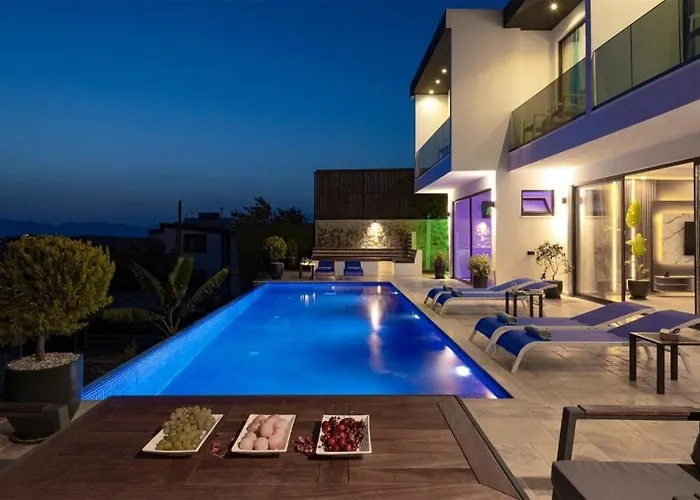 Upperhouse Kalkan - Private Sea View - Heated Indoor Pool - Kalkan カシュ