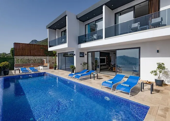 ヴィラ Upperhouse Kalkan - Private Sea View - Heated Indoor Pool - Kalkan *