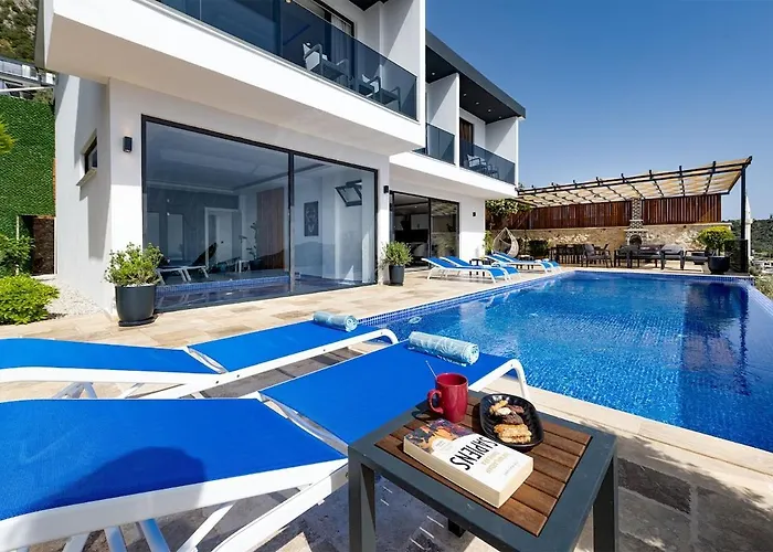 ヴィラ Upperhouse Kalkan - Private Sea View - Heated Indoor Pool - Kalkan