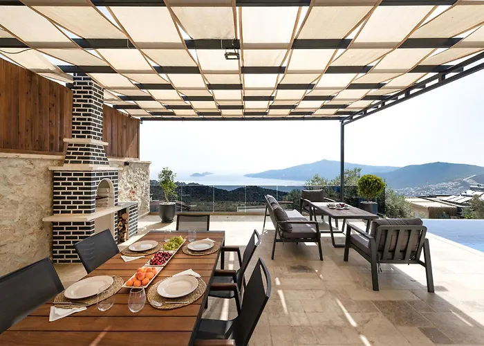 Upperhouse Kalkan - Private Sea View - Heated Indoor Pool - Kalkan ヴィラ *