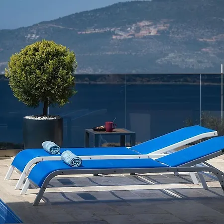 Private Sea View In Kalkan With Heated Indoor Pool Villa Kaş