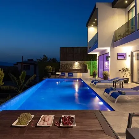 Private Sea View In Kalkan With Heated Indoor Pool Kaş