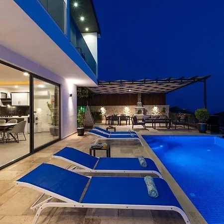 Villa Private Sea View In Kalkan With Heated Indoor Pool *