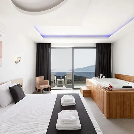 Villa Private Sea View In Kalkan With Heated Indoor Pool Kaş