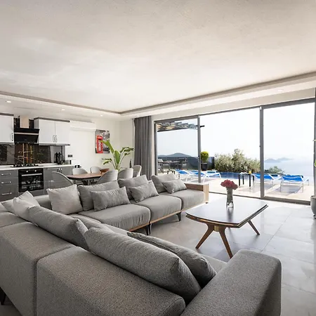 Private Sea View In Kalkan With Heated Indoor Pool *