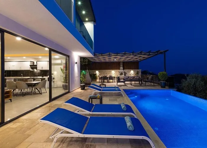 Villa Upperhouse Kalkan - Private Sea View - Heated Indoor Pool - Kalkan *