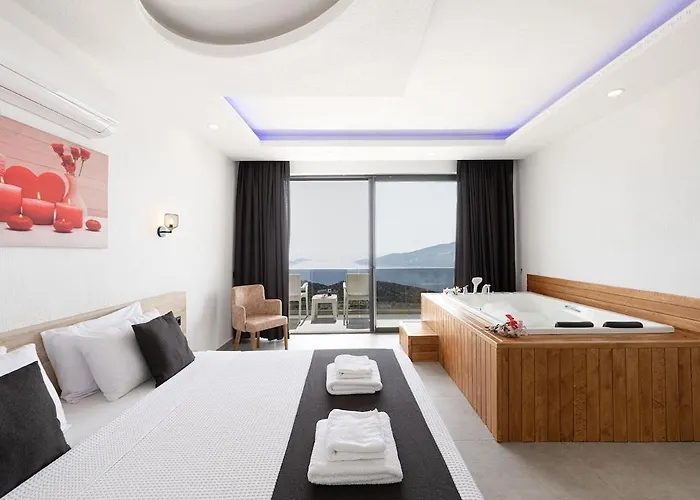 Villa Upperhouse Kalkan - Private Sea View - Heated Indoor Pool - Kalkan Kaş