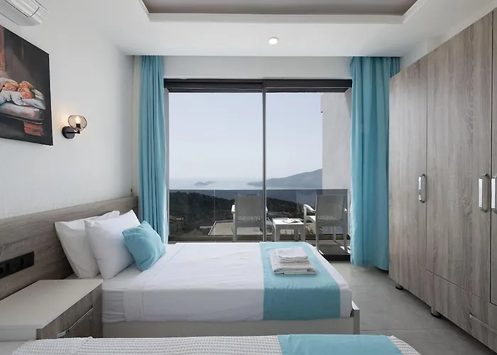Upperhouse Kalkan - Private Sea View - Heated Indoor Pool - Kalkan *