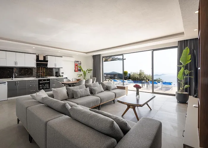 Upperhouse Kalkan - Private Sea View - Heated Indoor Pool - Kalkan *