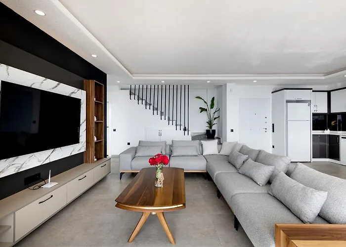 Upperhouse Kalkan - Private Sea View - Heated Indoor Pool - Kalkan Villa Kaş